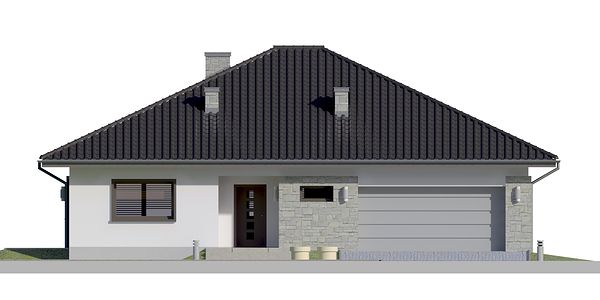 Фасад дома HBI-6284-33 Фасад дома HBI-6284-33