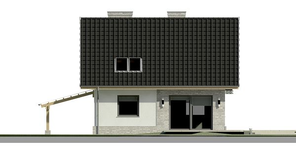 Фасад дома DGD-4288-67 Фасад дома DGD-4288-67