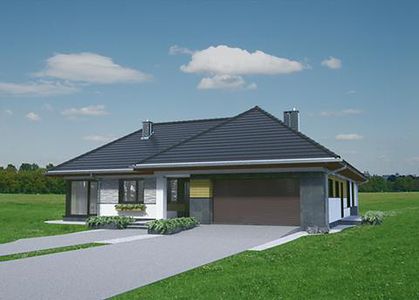 Фасад дома DBG-5215-97 Фасад дома DBG-5215-97