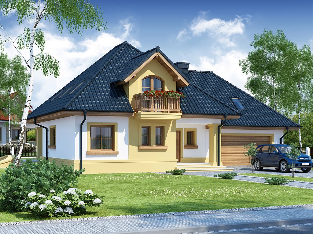 Проект дома DHH-5838-48 Проект дома DHH-5838-48