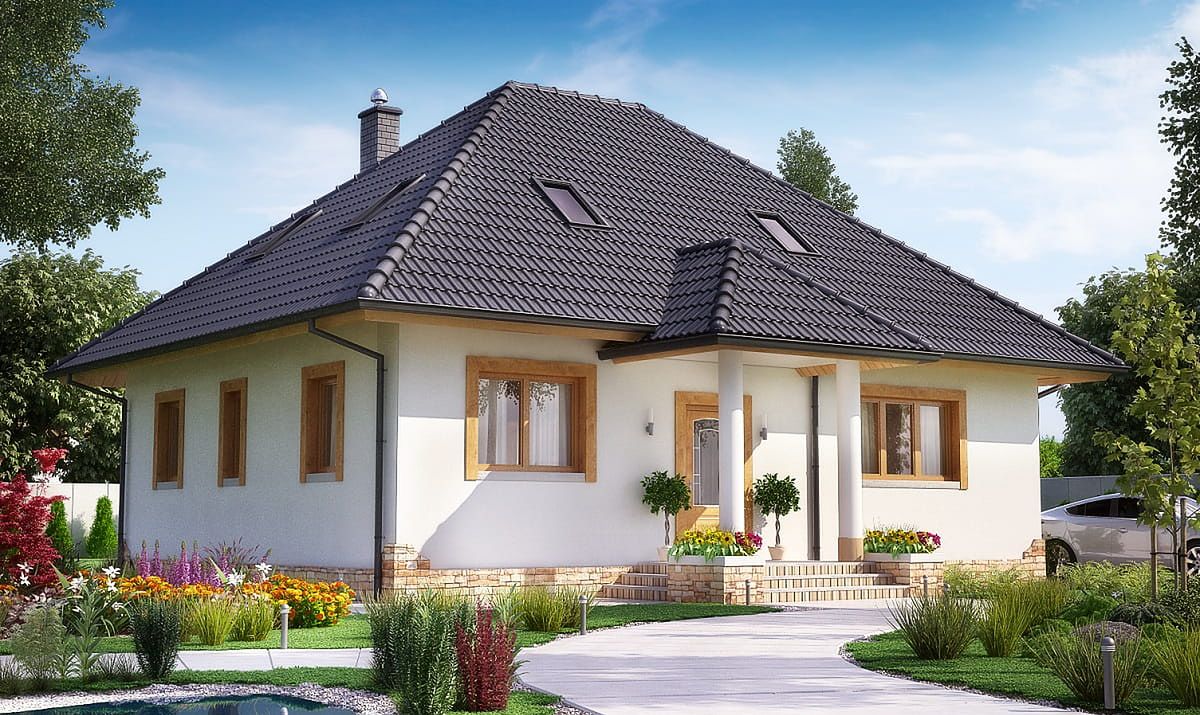 Проект дома EBK-2223-33